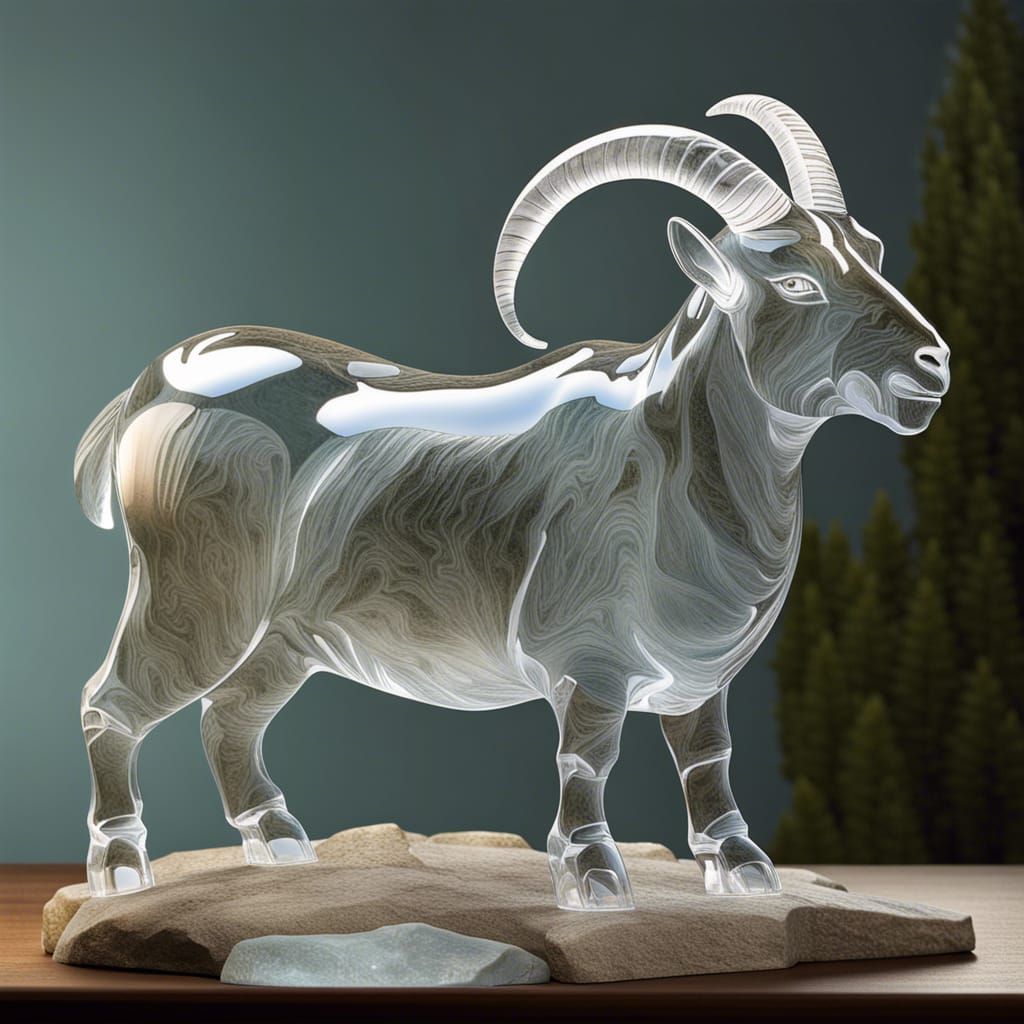 Glass goat false