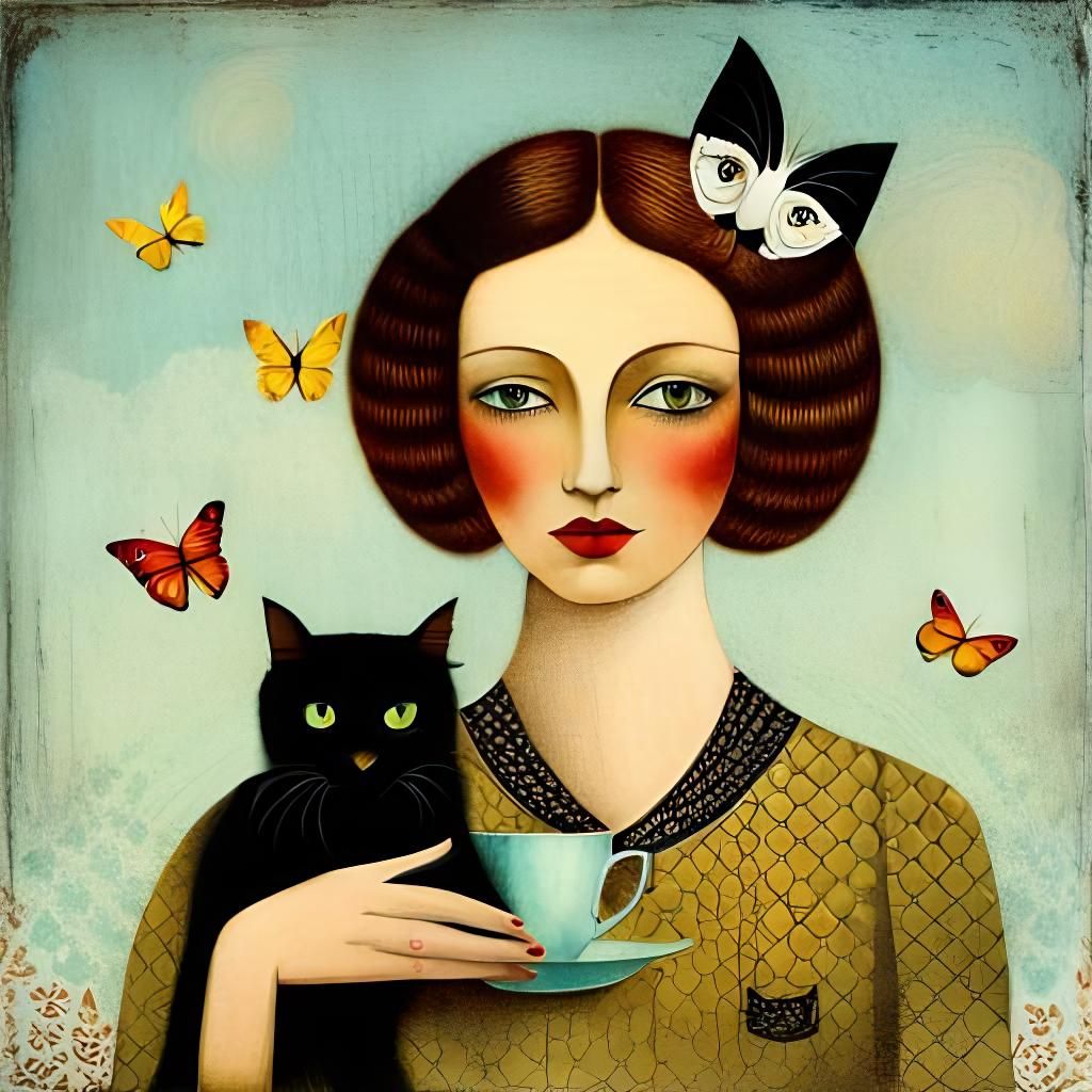 Tea and Cats