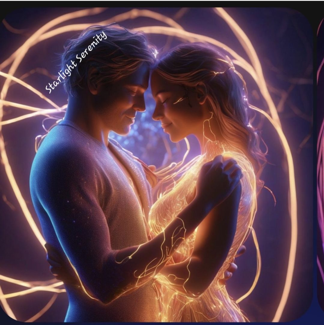 Two souls embrace as one