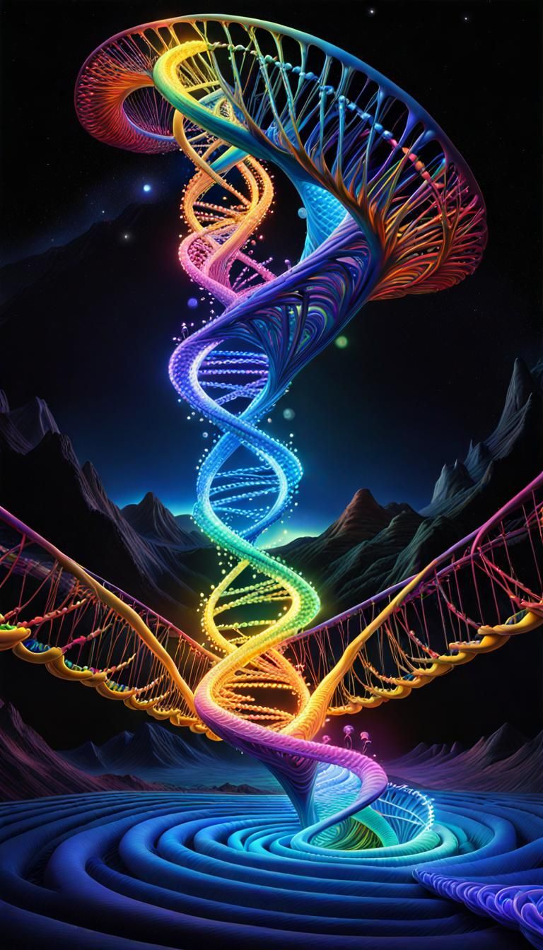 YHWH is written in Human DNA! - Reality is FANTASTIC!! - AI Generated ...