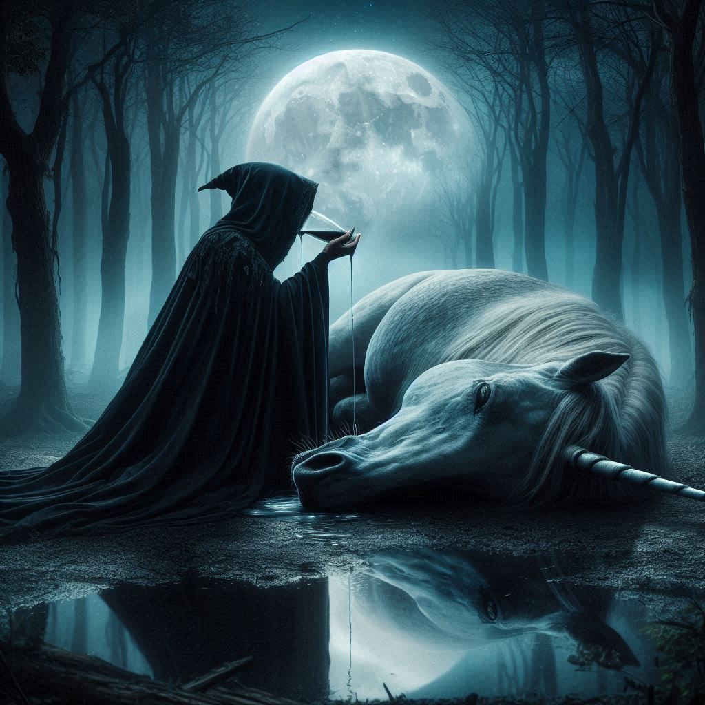 Ŧħɇ ƀłøøđ øf Ⱥ ᵾnɨȼøɍn wɨłł ꝁɇɇᵽ ɏøᵾ Ⱥłɨvɇ, ɇvɇn ɨf ɏøᵾ Ⱥɍɇ Ⱥn ɨnȼħ fɍøm đɇȺŧħ, ƀᵾŧ Ⱥŧ Ⱥ ŧɇɍɍɨƀłɇ ᵽɍɨȼɇ.