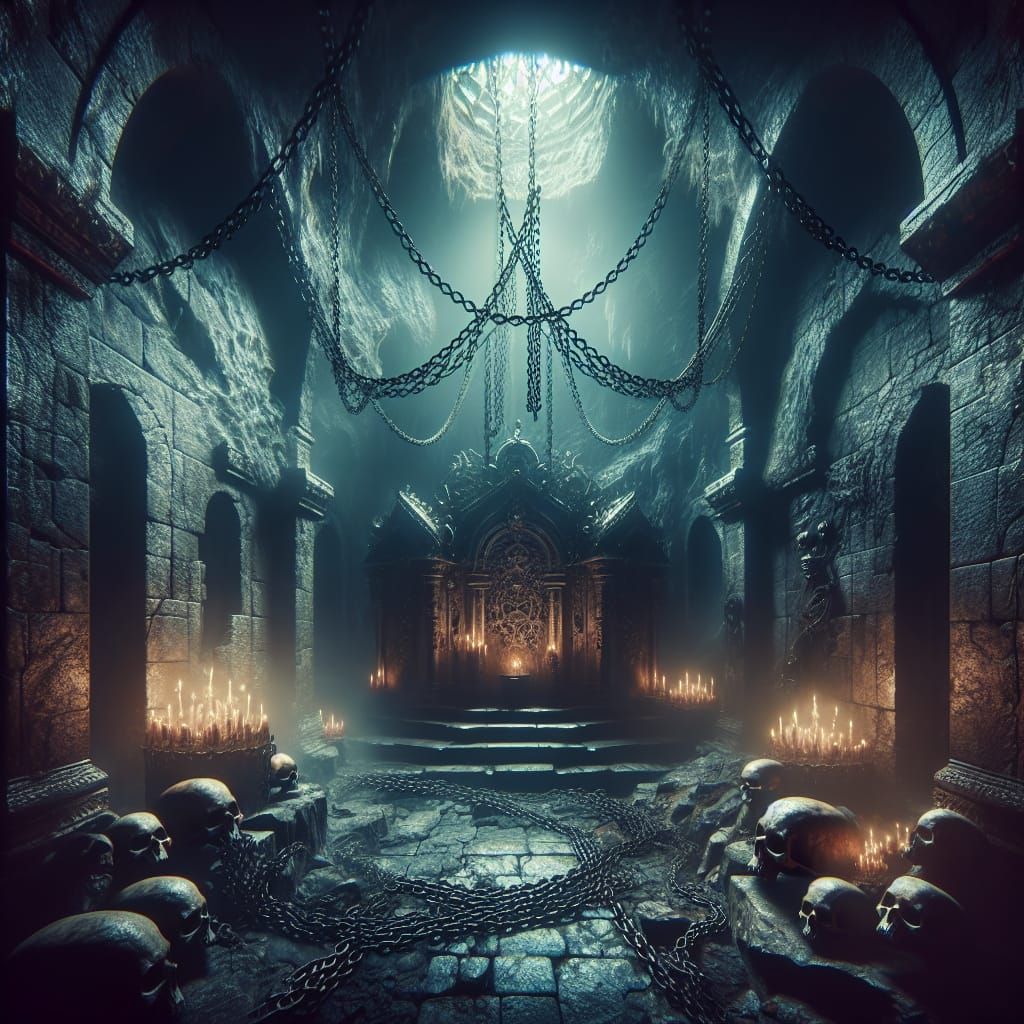 Dungeon  by @Blackbird