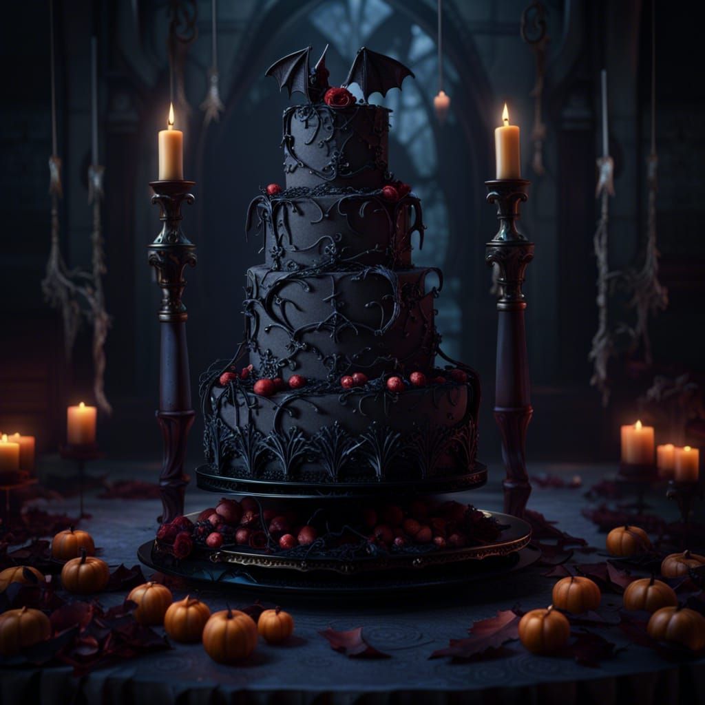 Dracula's Wedding Cake  by @AuthorJohnW
