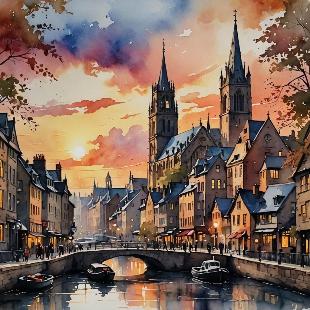 York sunset
