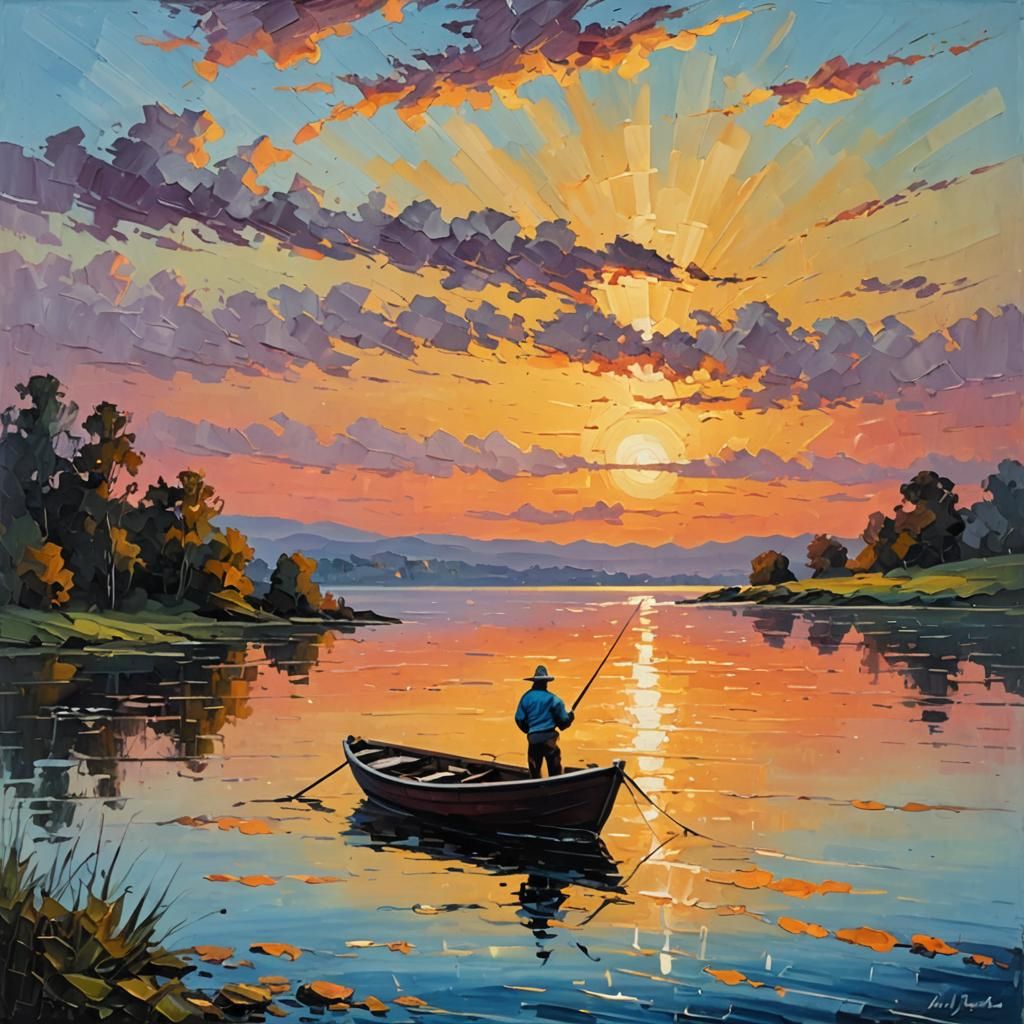 At the golden hour