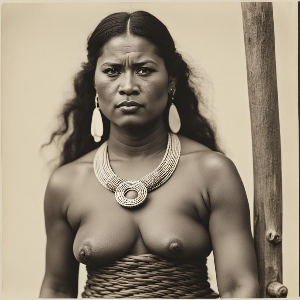 Māori woman