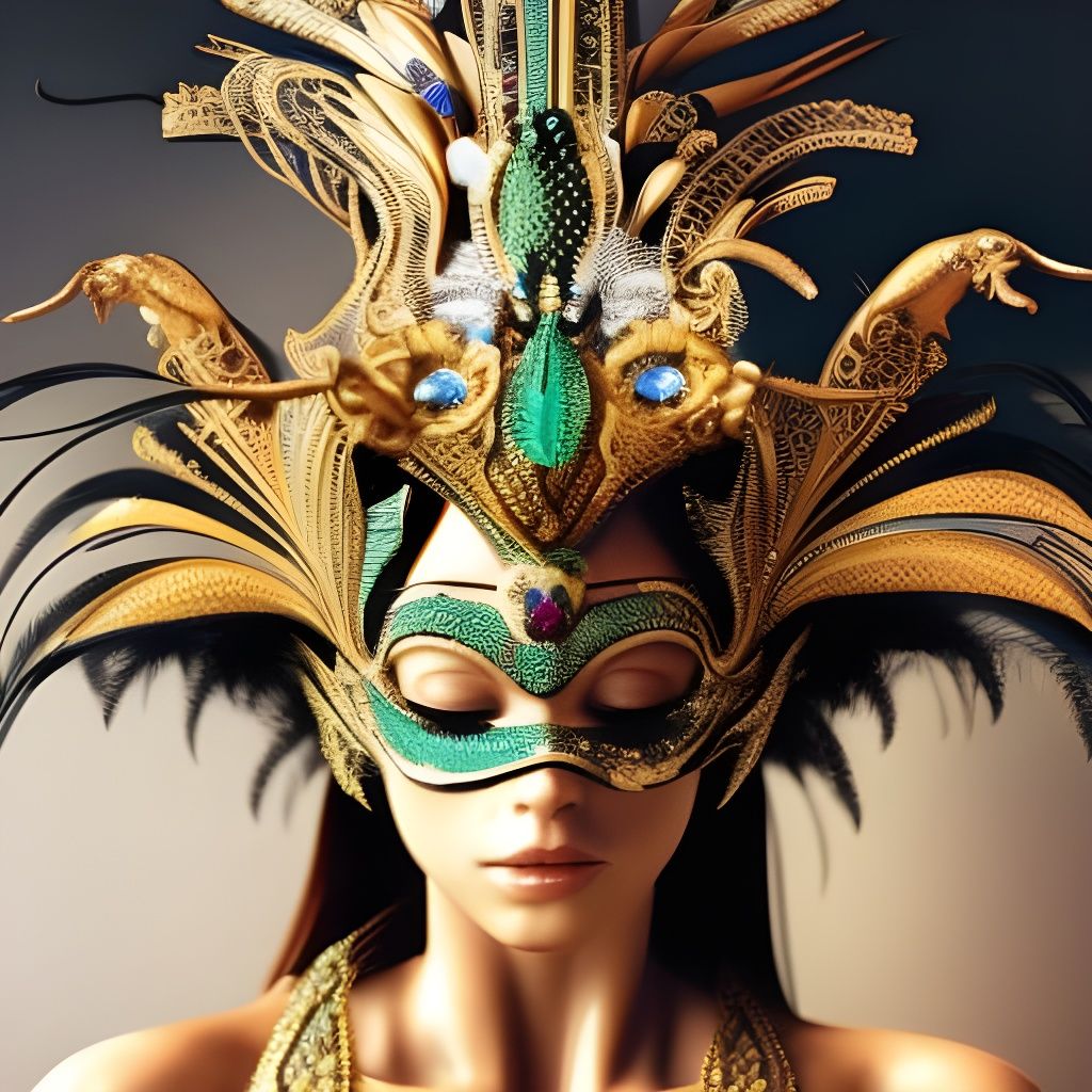 Ready for Carnaval in Rio de Janeiro  by @Queen Of Denial