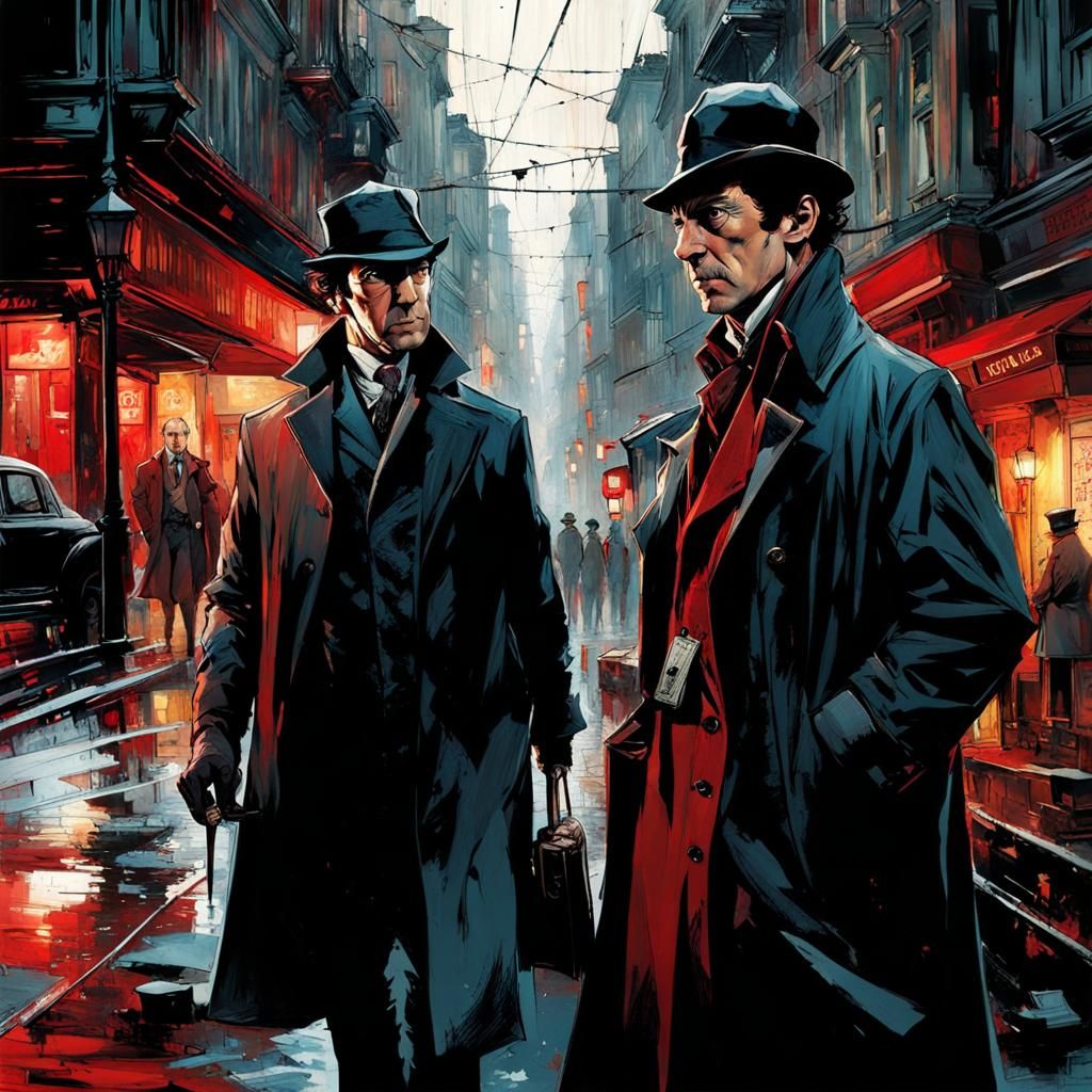 SHERLOCK HOLMES  by @Kohen
