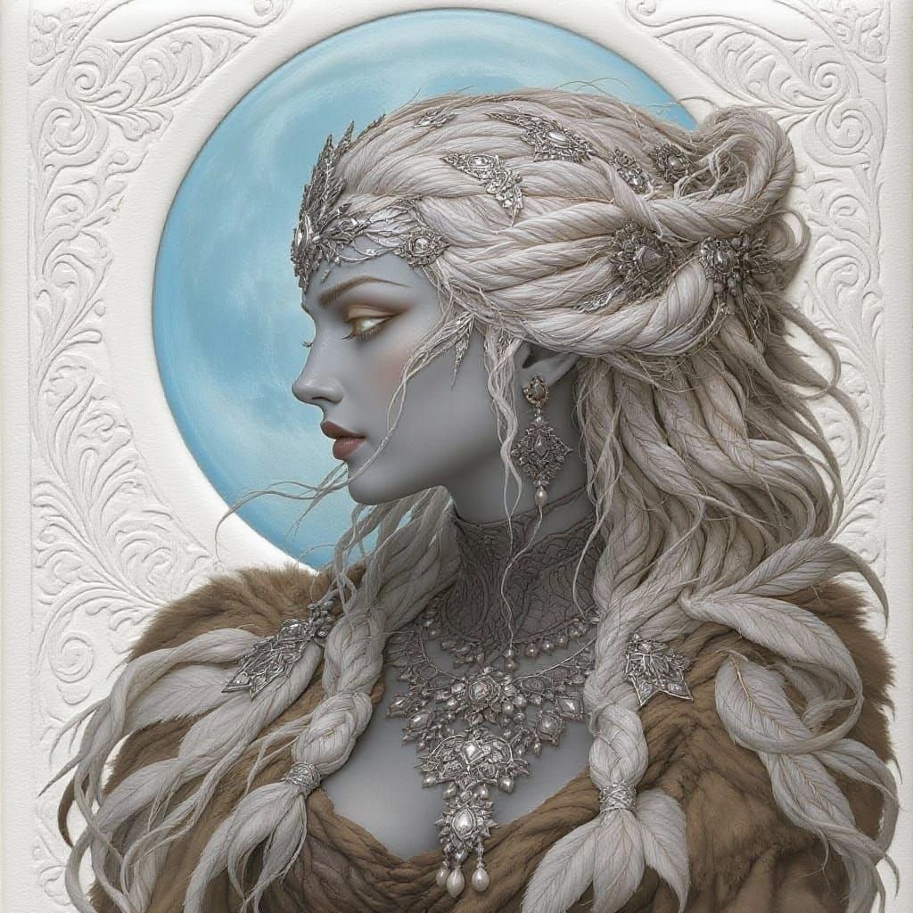 Intricate braids  by @Sandi