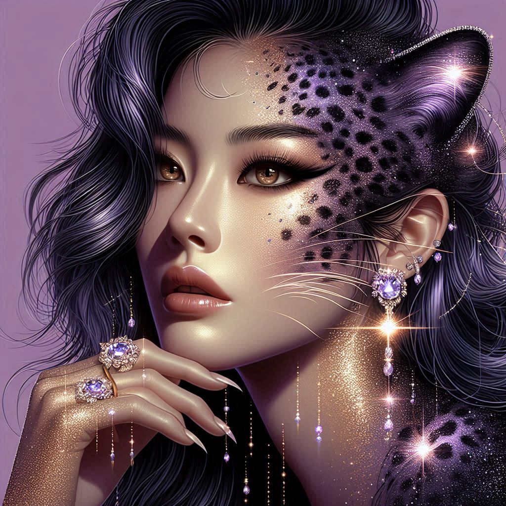 Femme panthère, Olga