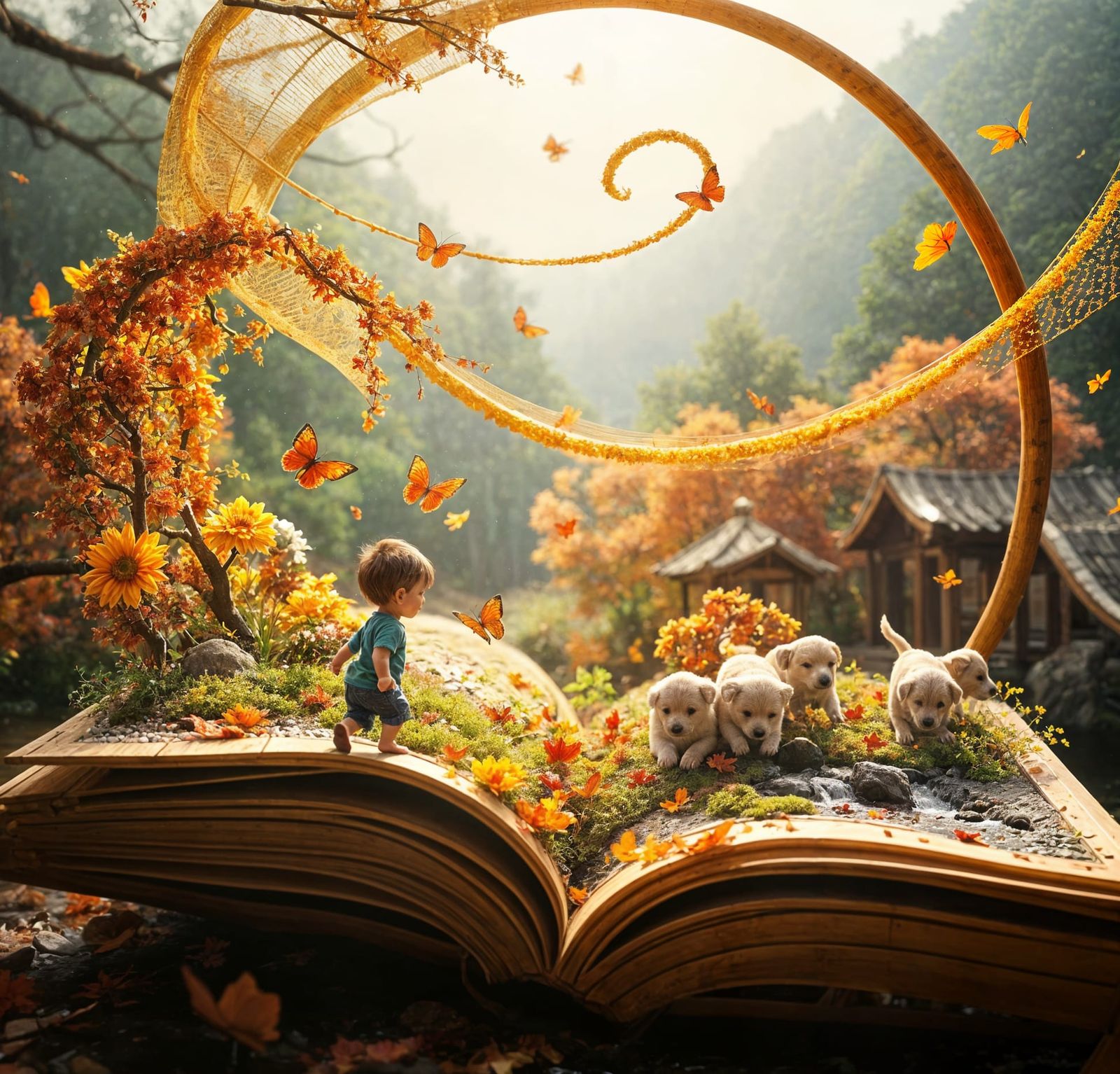 Tiny Dream, Giant Scene