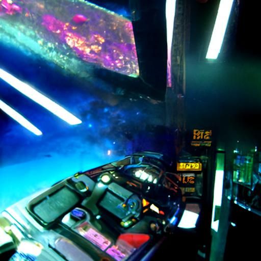 Stopping for burgers at a space station on  the way to Aldeb...