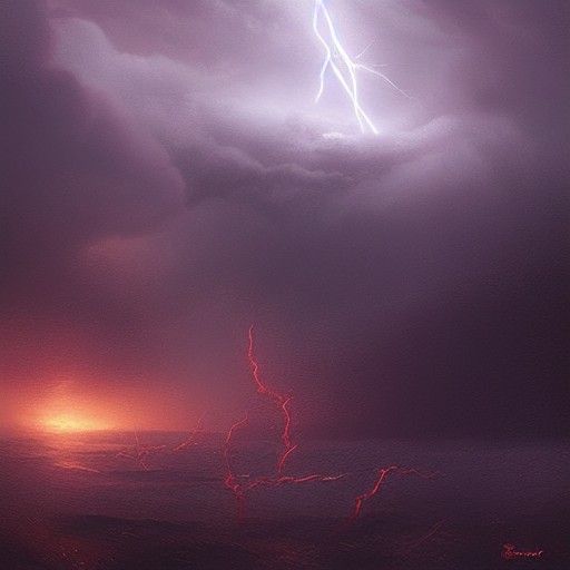lightning storm