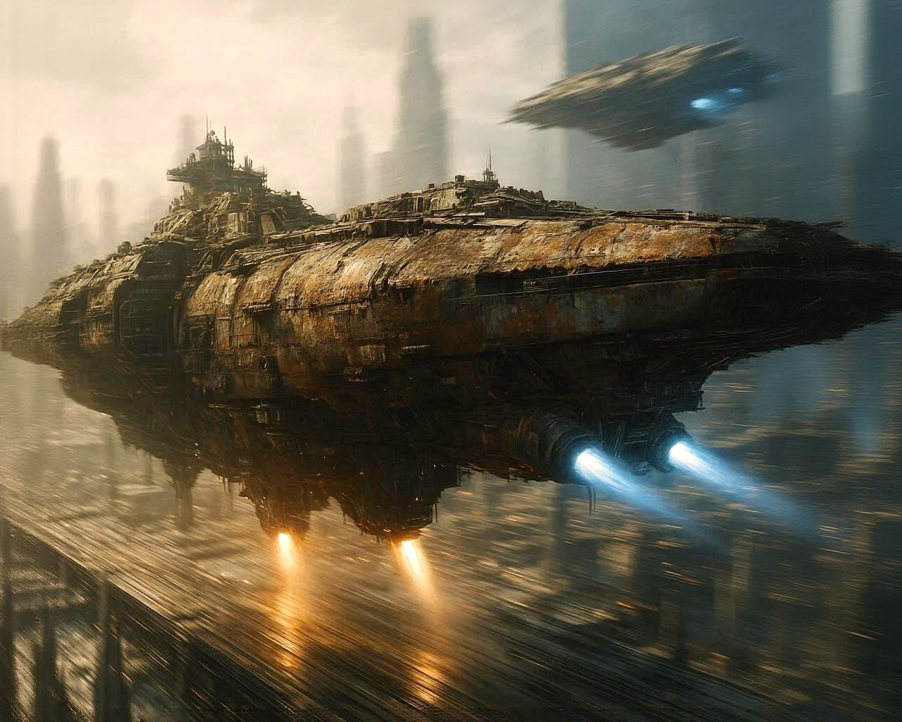 Spaceport  by @yoda69