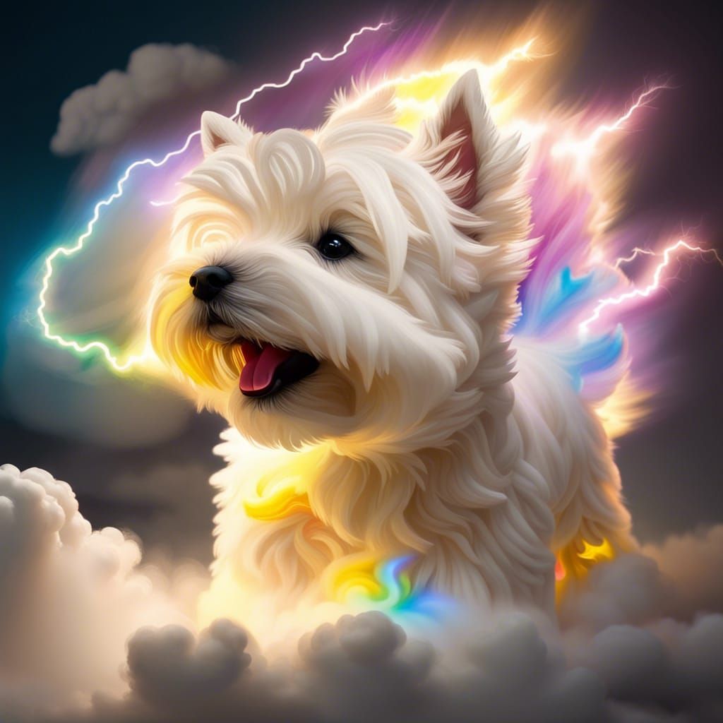 Sparking Joy, My Westie Muse  by @Regent of Westie-ros 