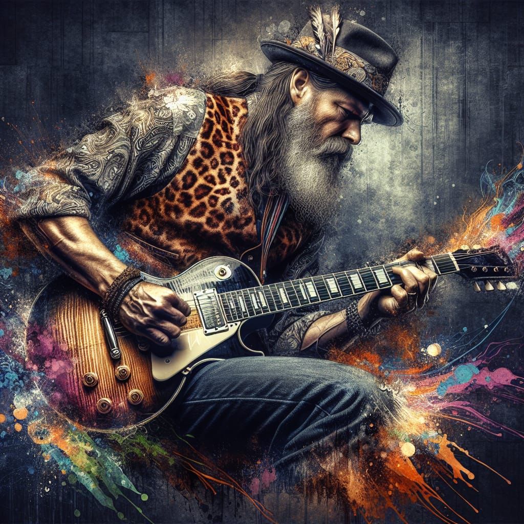 Playing the Blues  by @Gaby