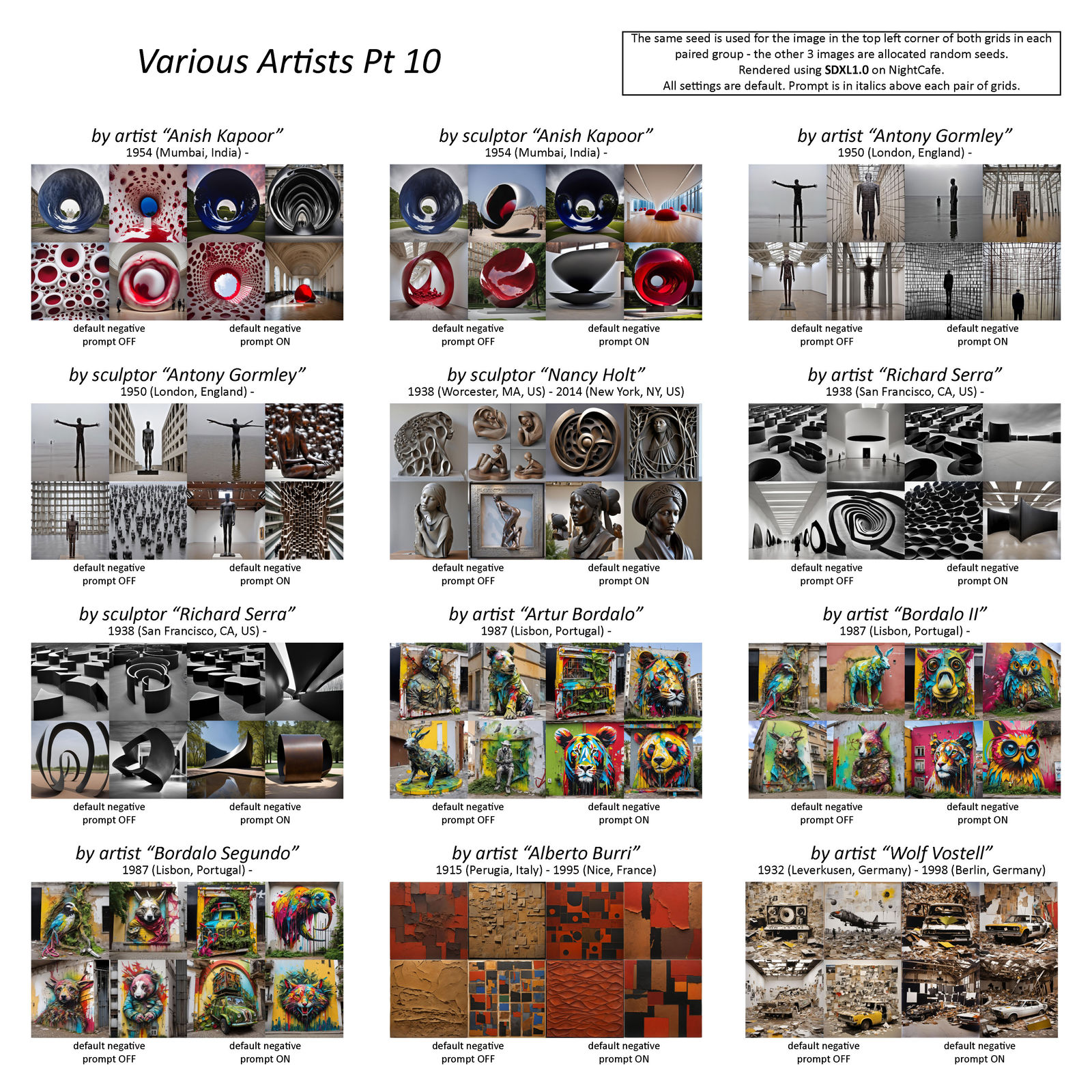 Various Artists Pt 10