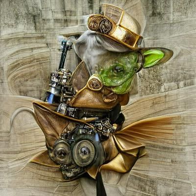 Steampunk Yoda