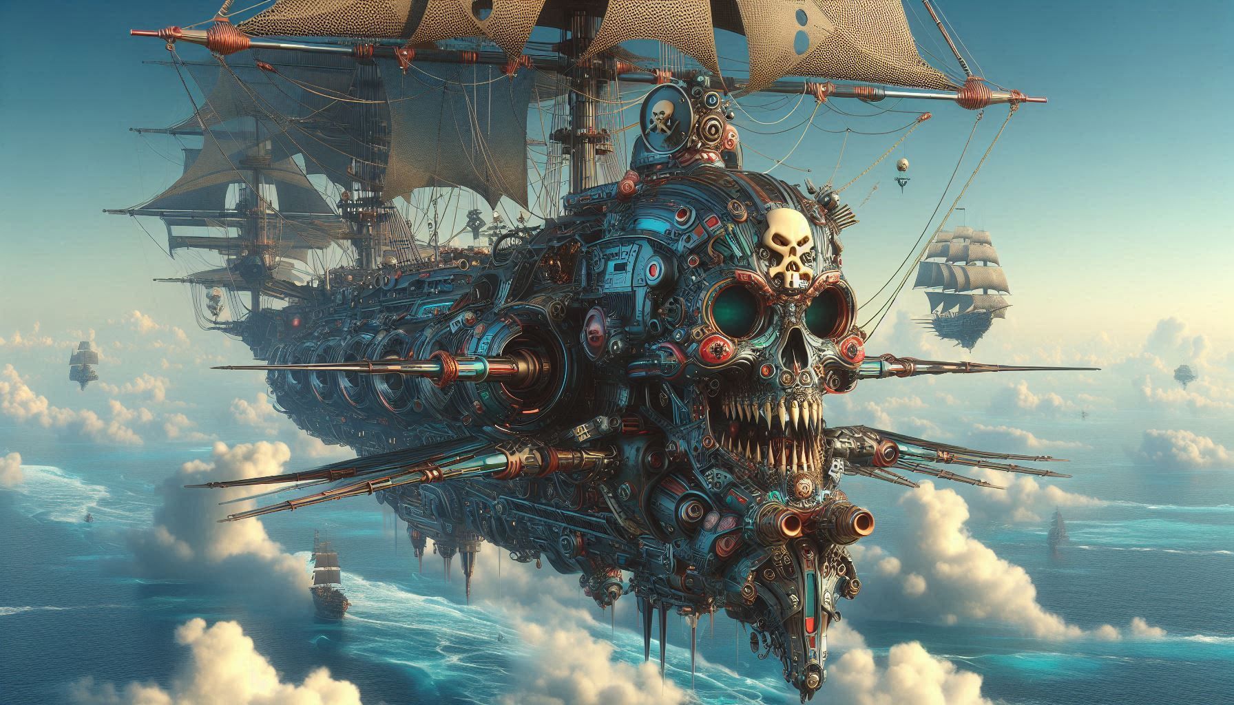 Pirate Scourge Of Both Sea and the Air!