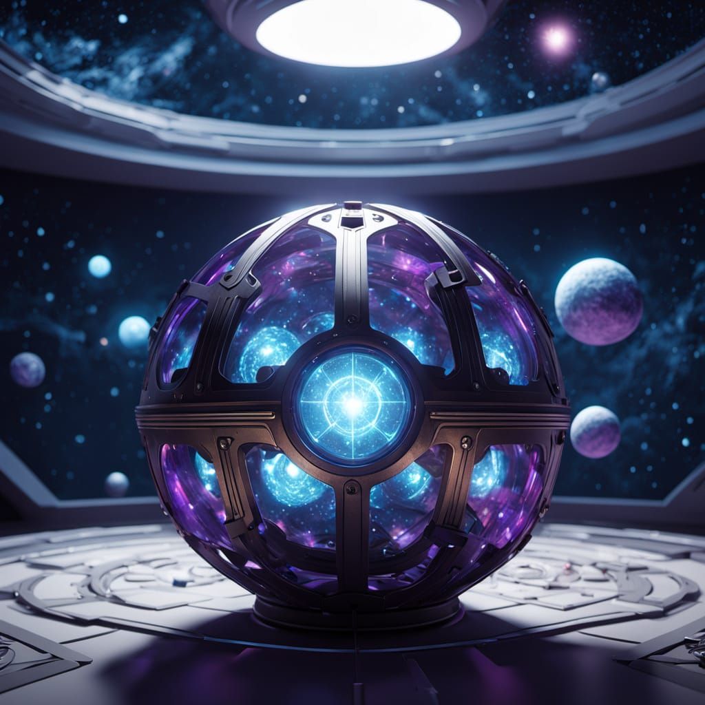 Imagine a celestial architect designing the blueprints for a Dyson sphere in a hidden studio nestled within the heart of a nebula. The studi...
