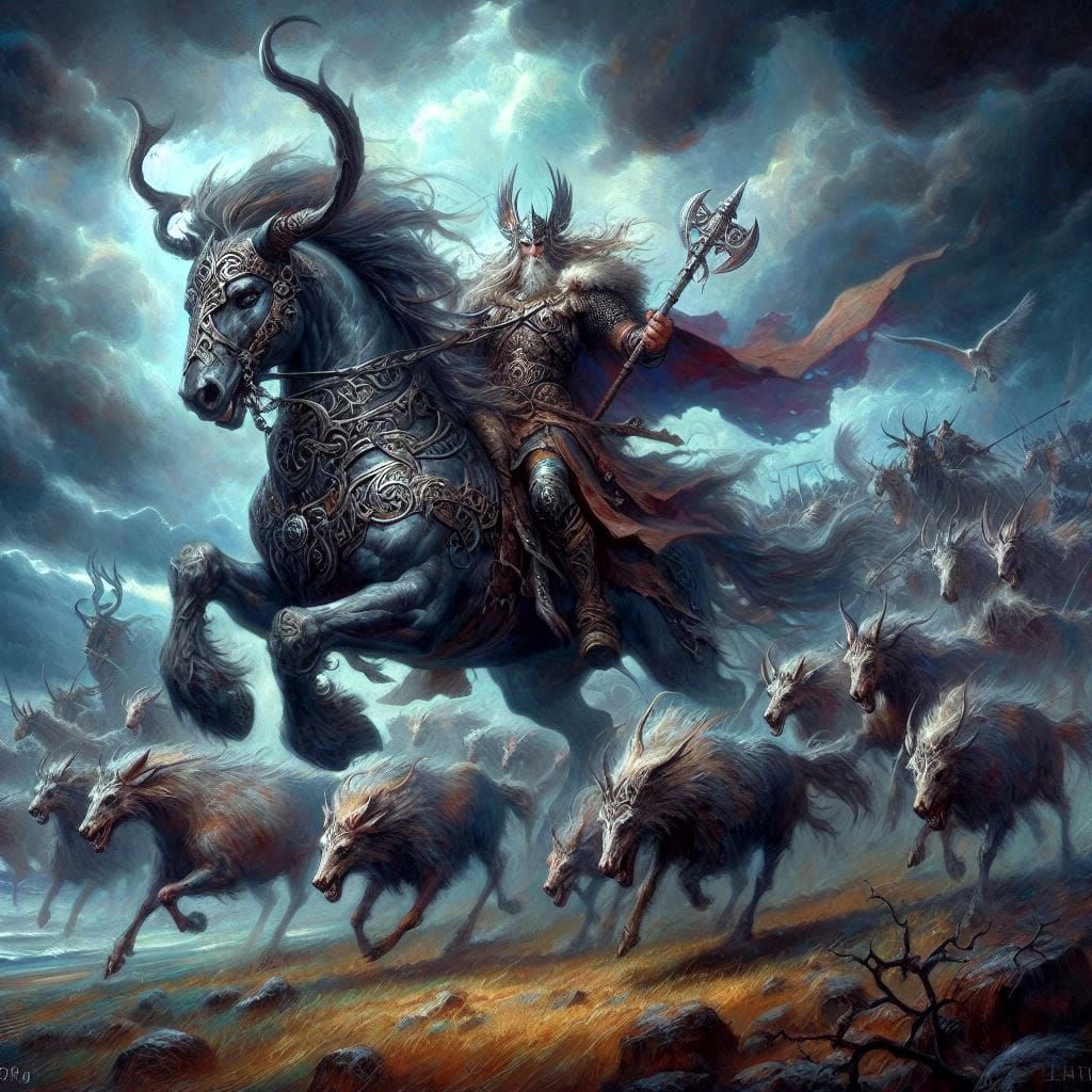 Odin and the Wild Hunt
