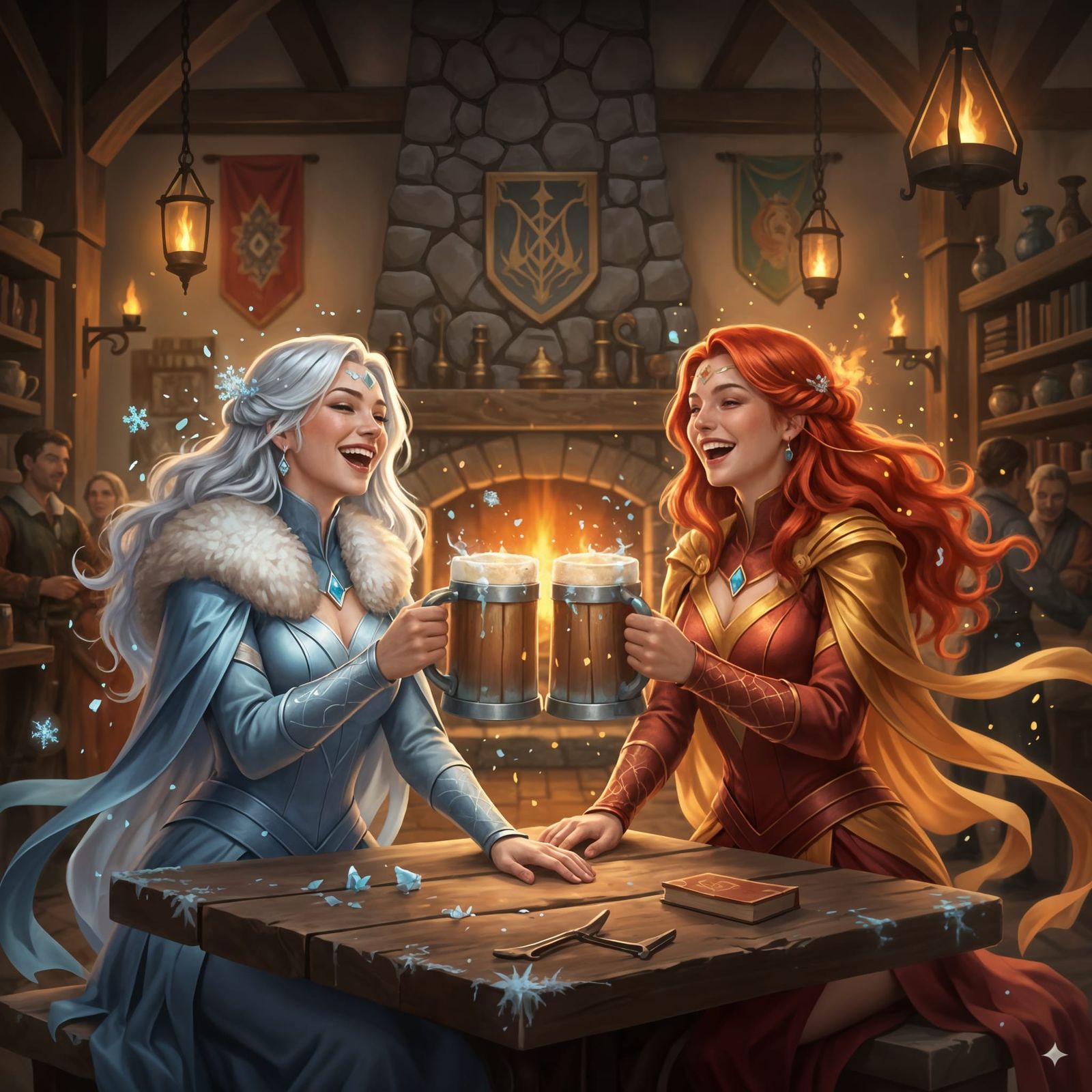 The Mistresses of the Elements.