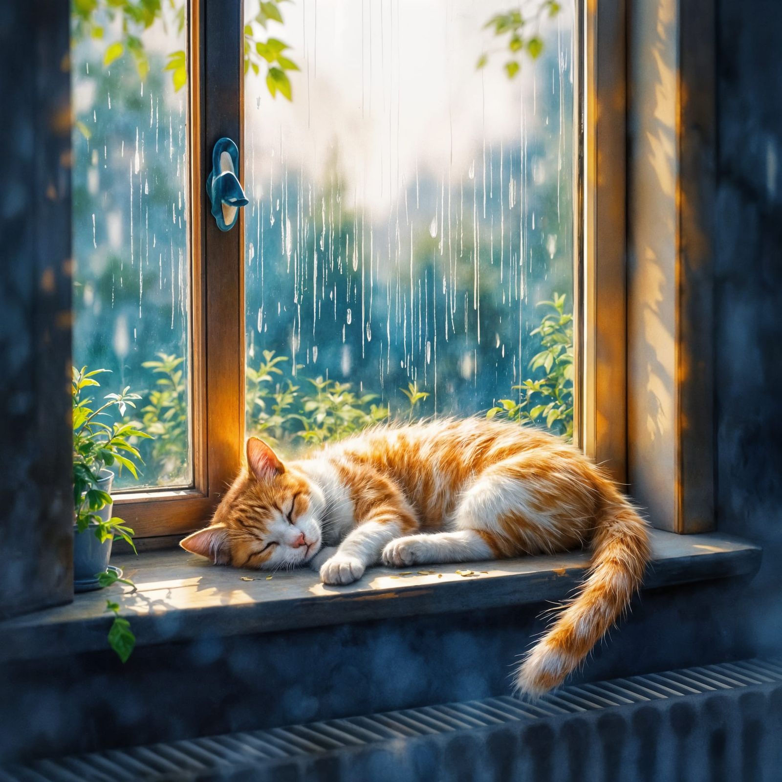 Lazy Summer Rain  by @Soynuts