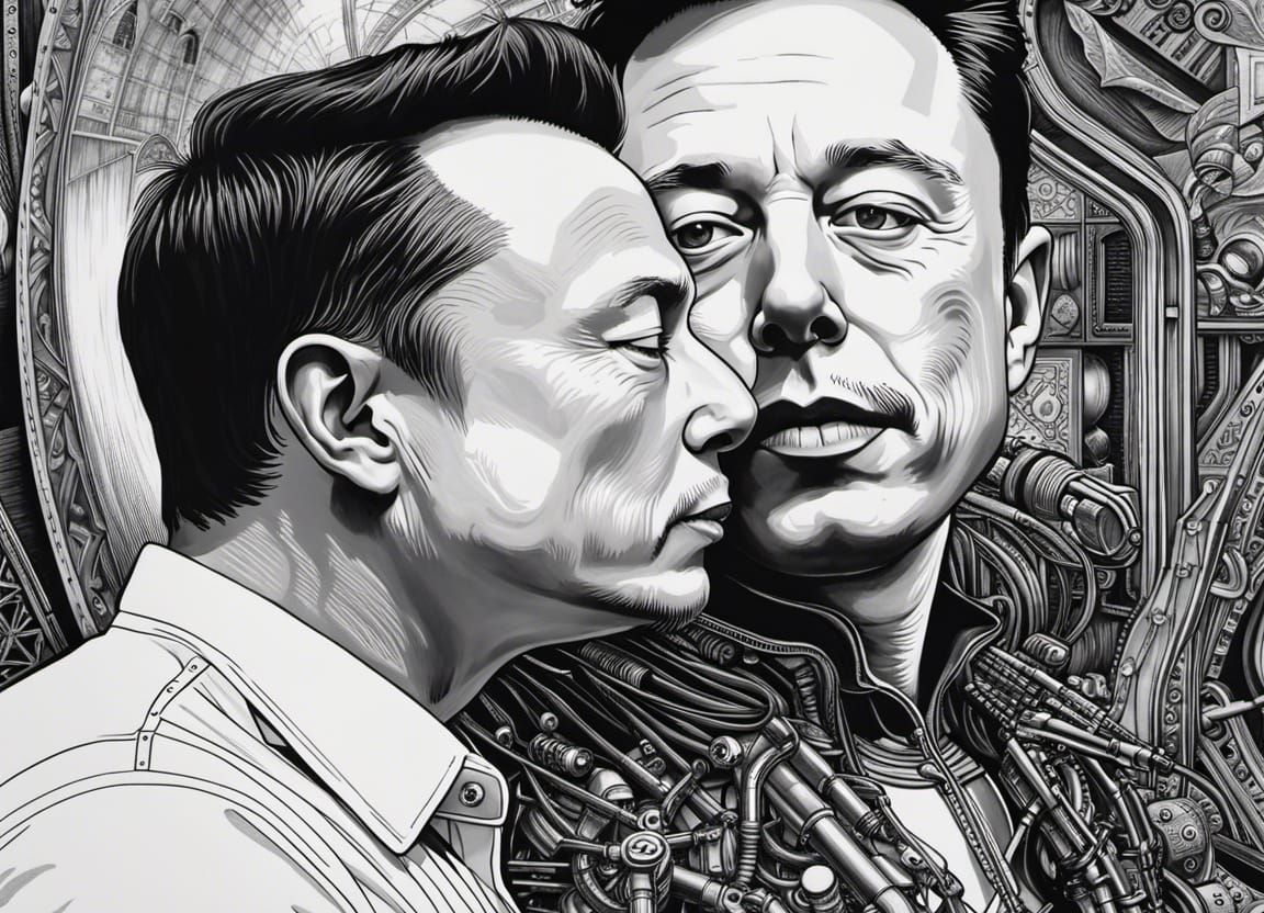 Space Elon talking to Earth Elon