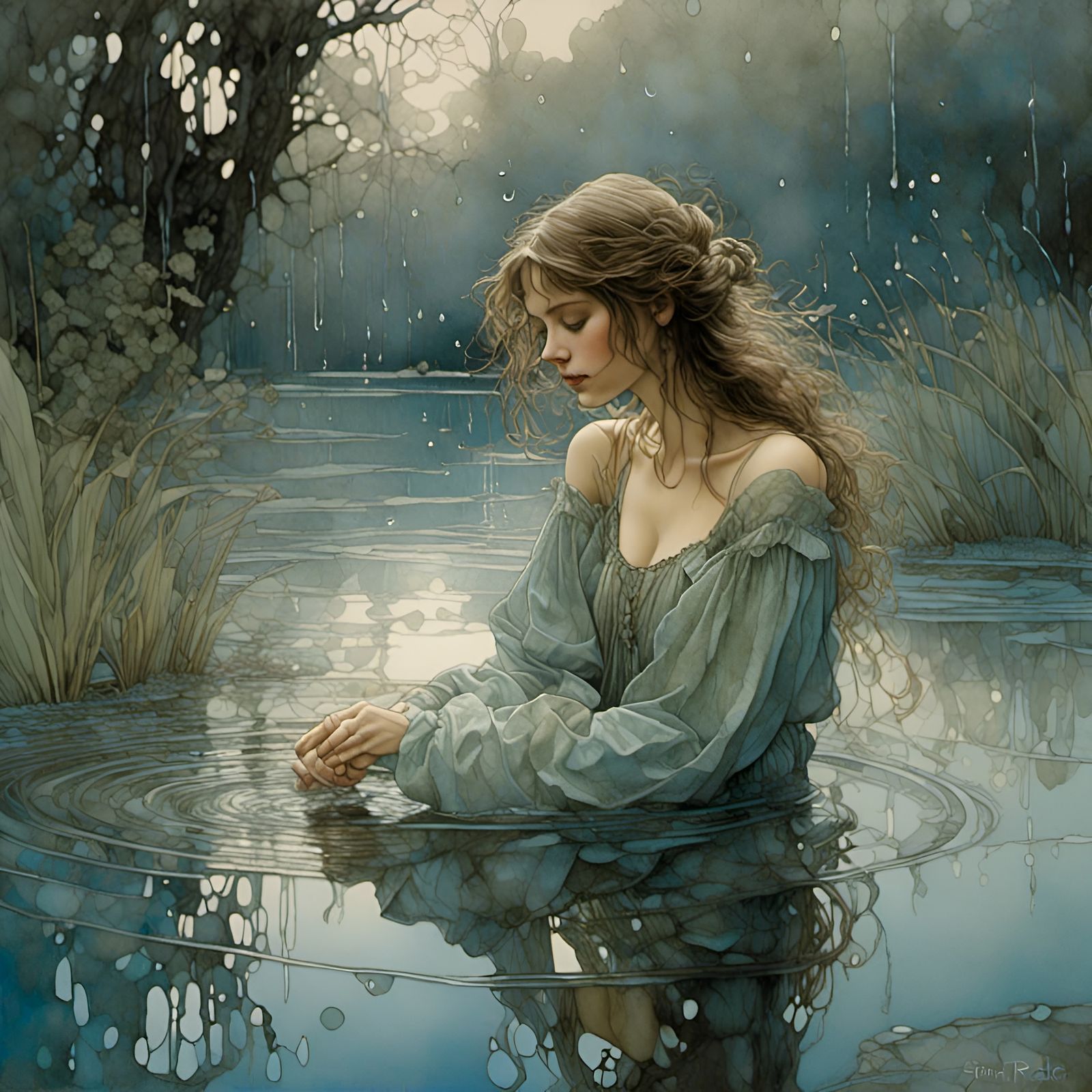 Fair Ophelia  by @BRW