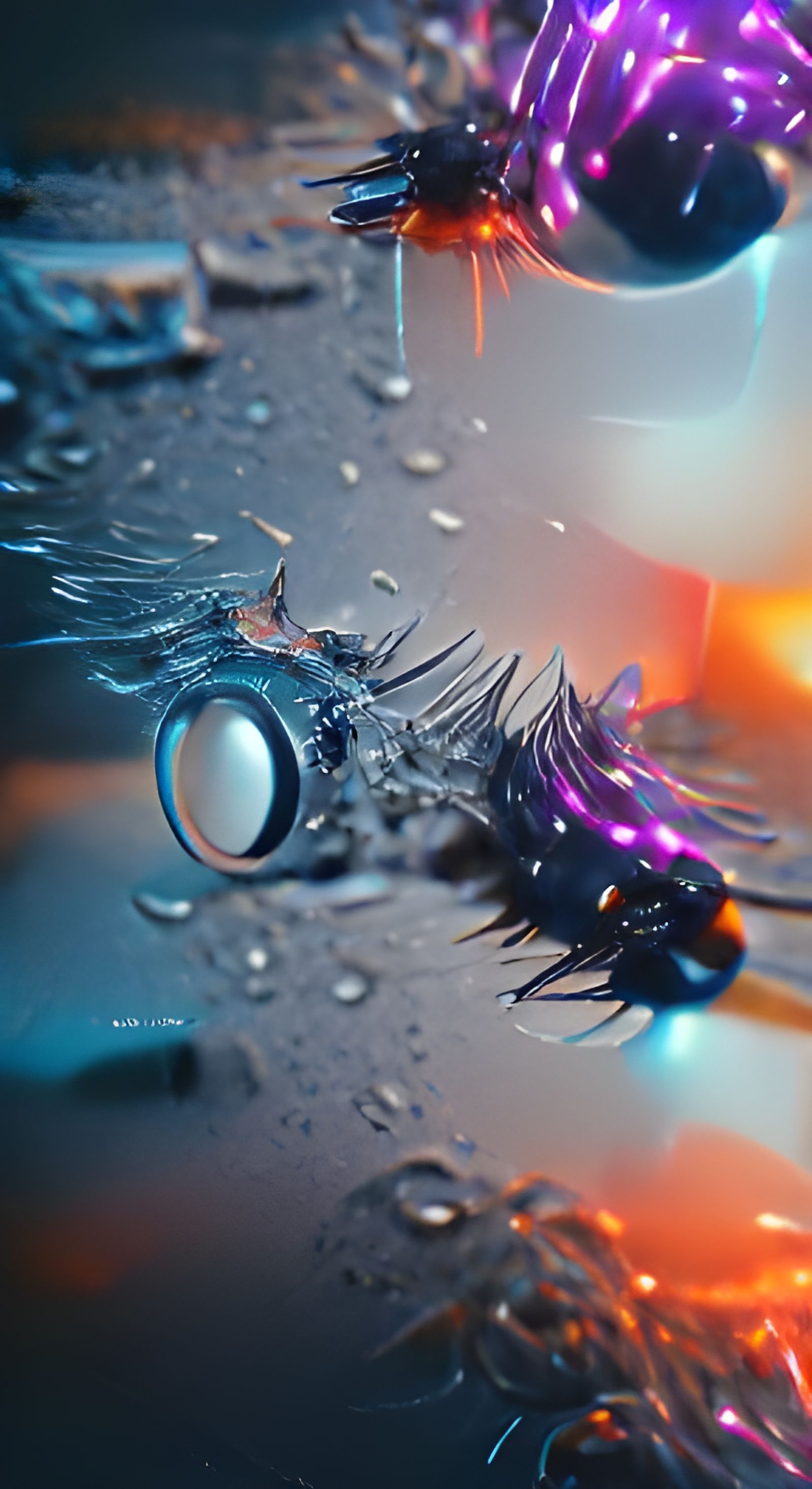 Macro Ice Hurricane