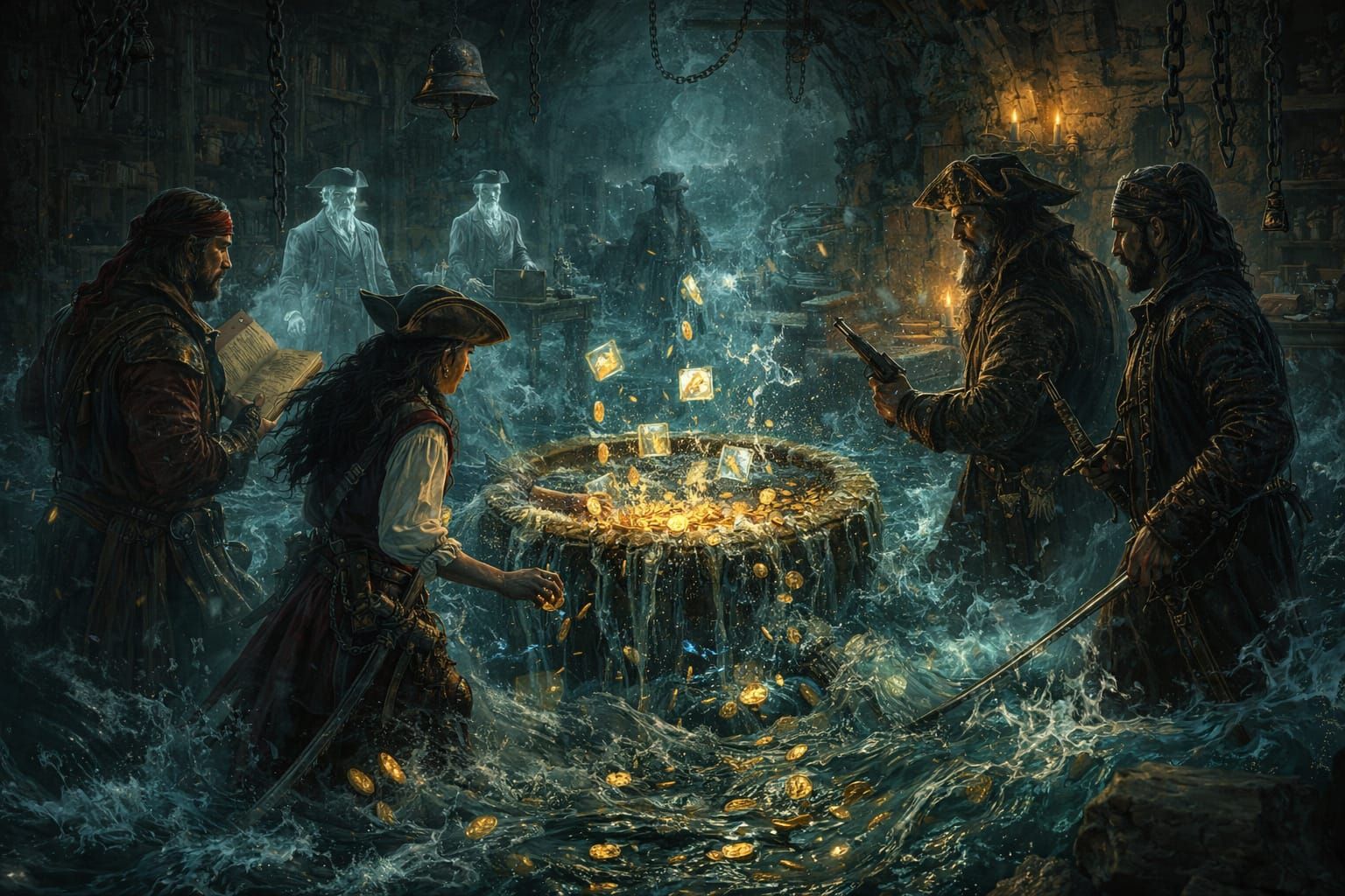 Trap is Sprung: Ghostly Chamber Floods