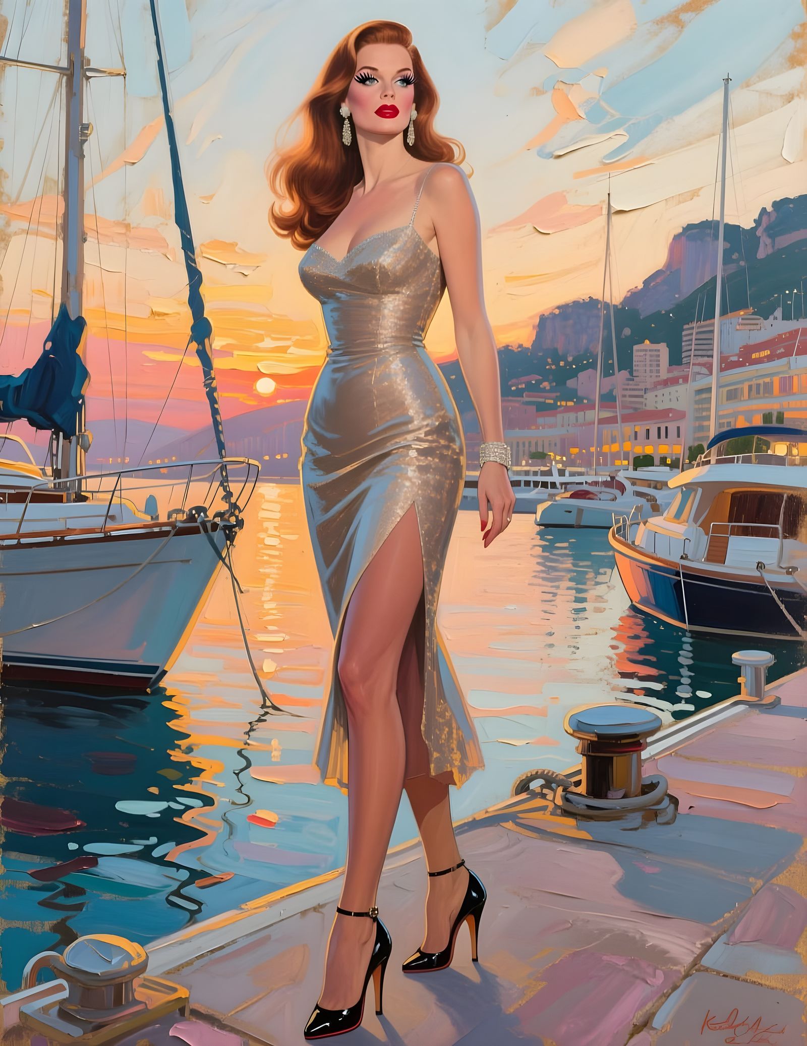 Glamour At The Marina