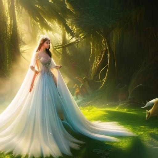 An ELF Queen inside the Enchanted Forest _ #34
