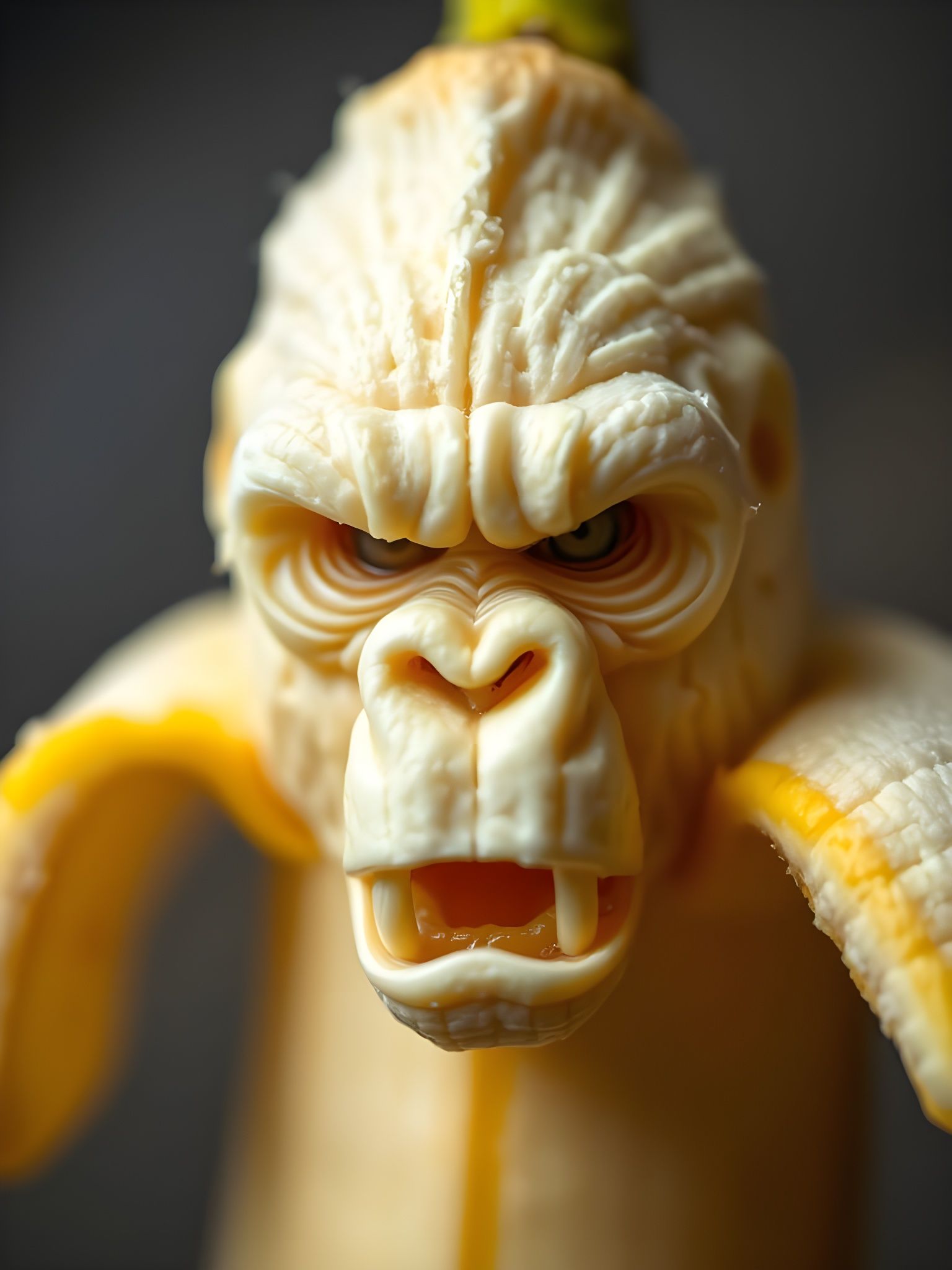 Angry Banana Gorilla  by @MoMoMat