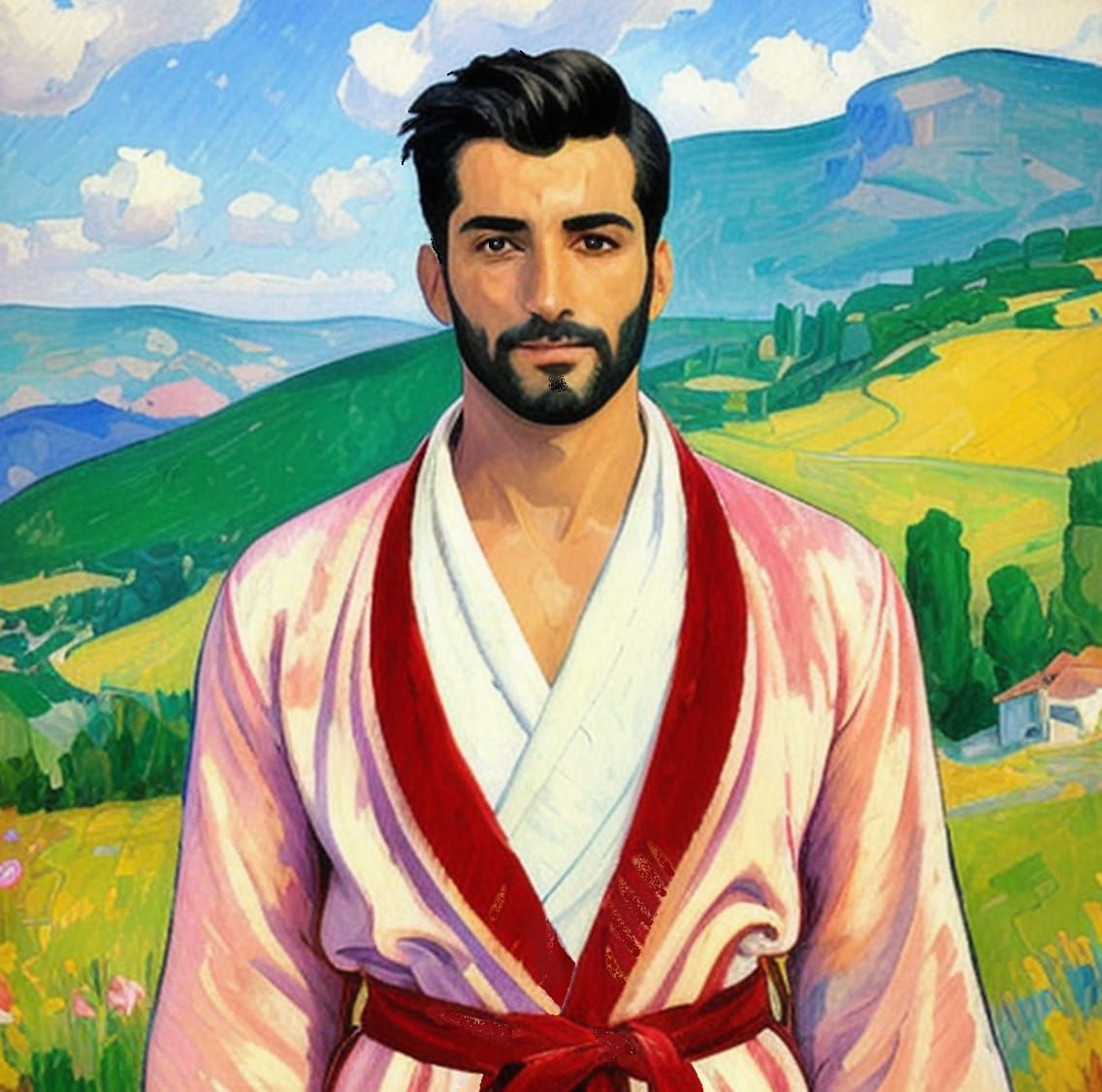 Jason, a handsome bearded man