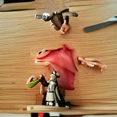 jar jar binks being beheaded