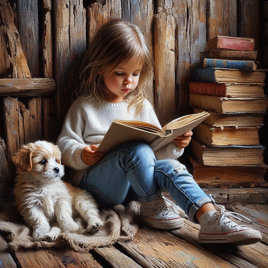 Reading time   by @Megan 