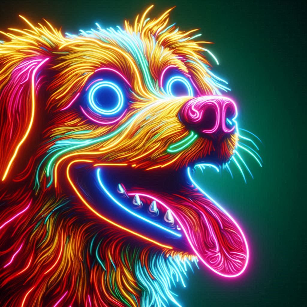 Neon Dog
