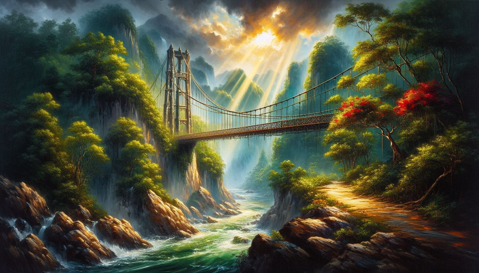 Bridge over the river