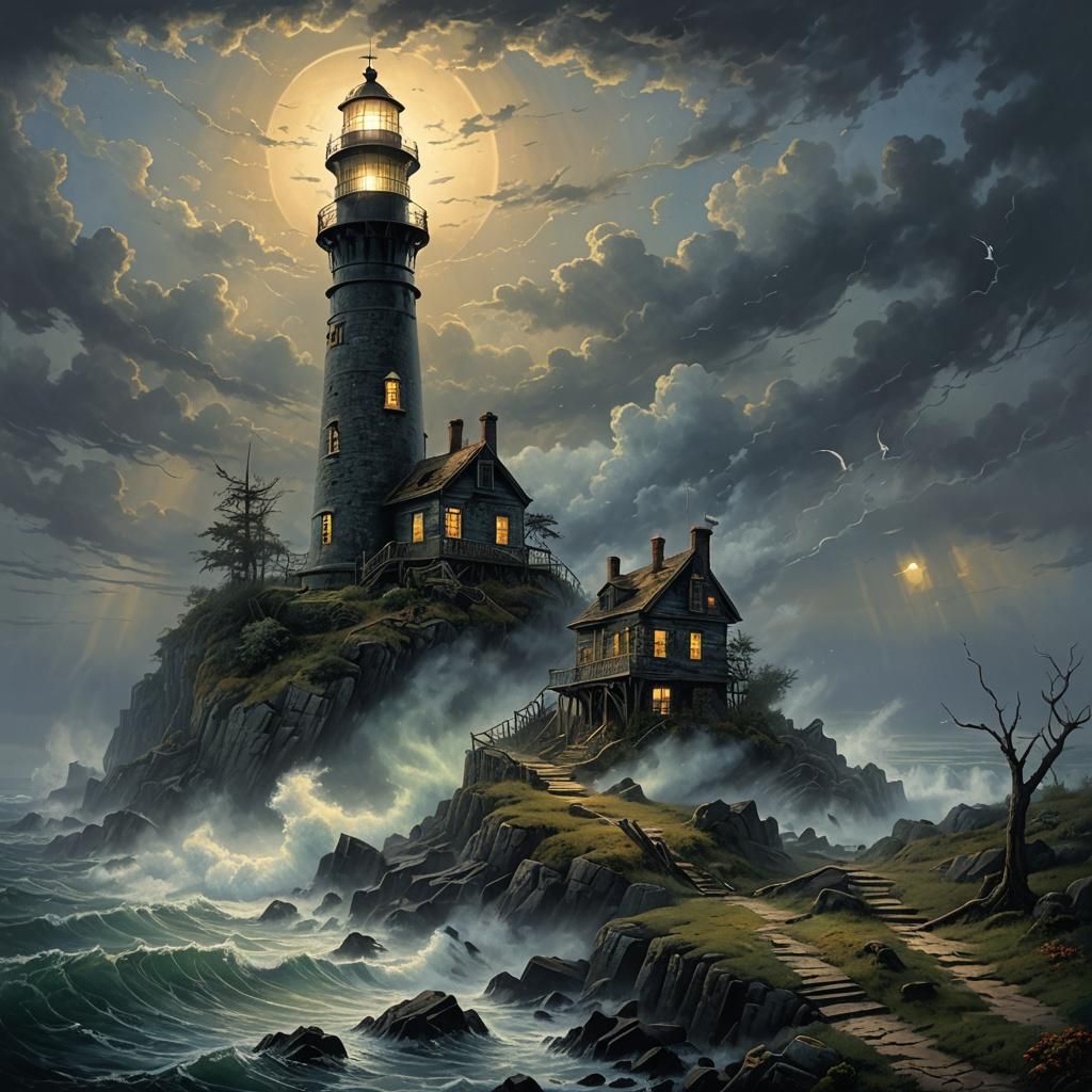 Lighthouse  by @W4rstr0m