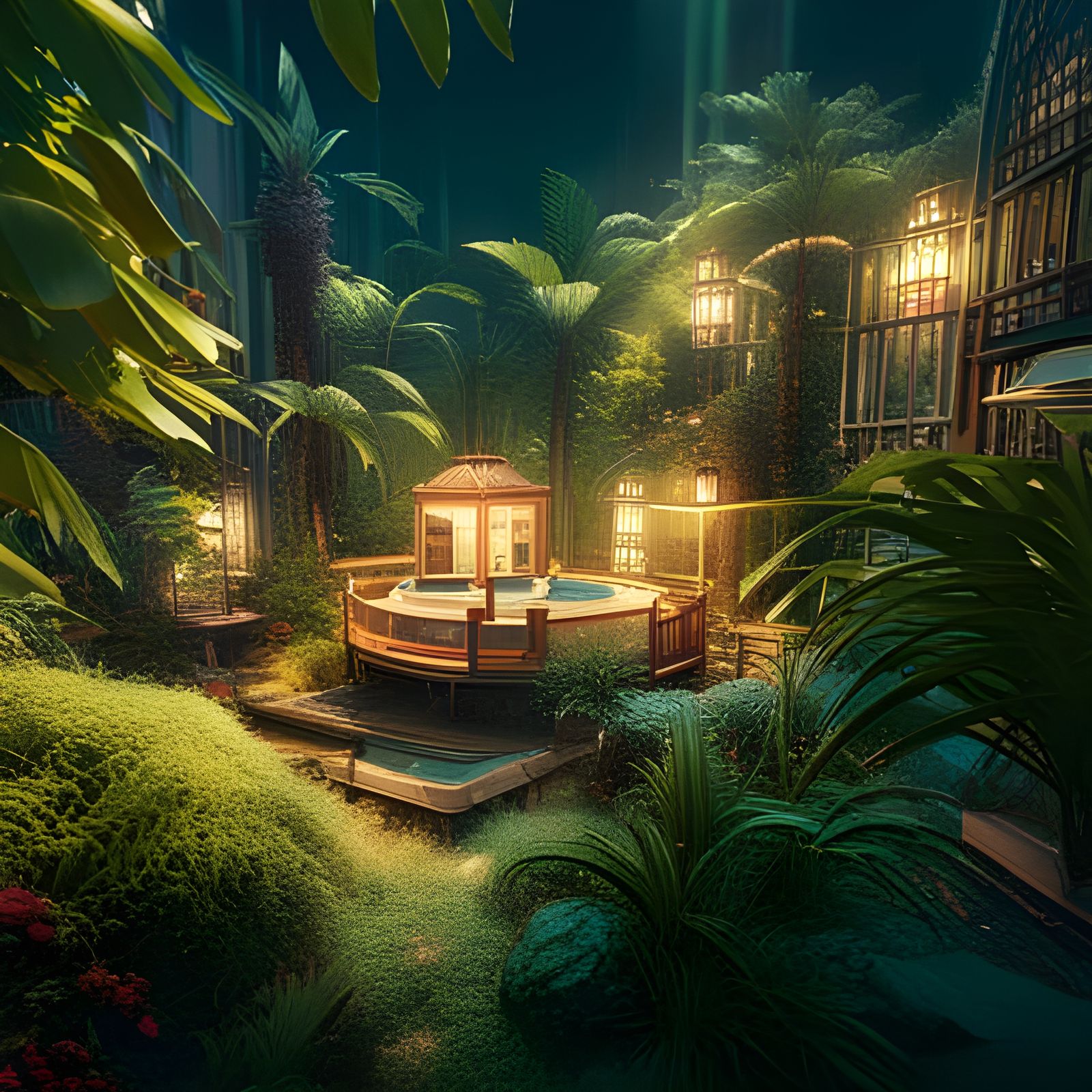 Mysterious garden  by @shurupovertman