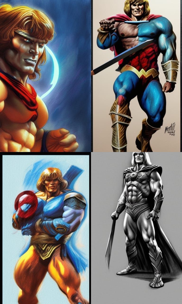 Henry Cavill as He-Man concepts