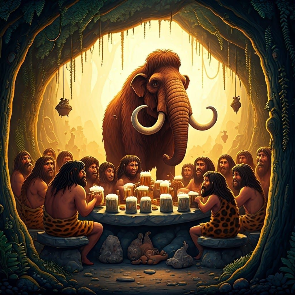 Oktoberfest but in Stone age