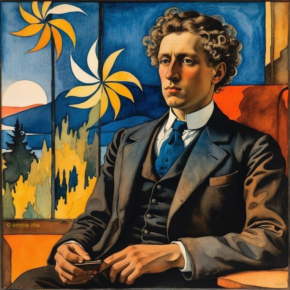 Stroll in My World in Black and Color