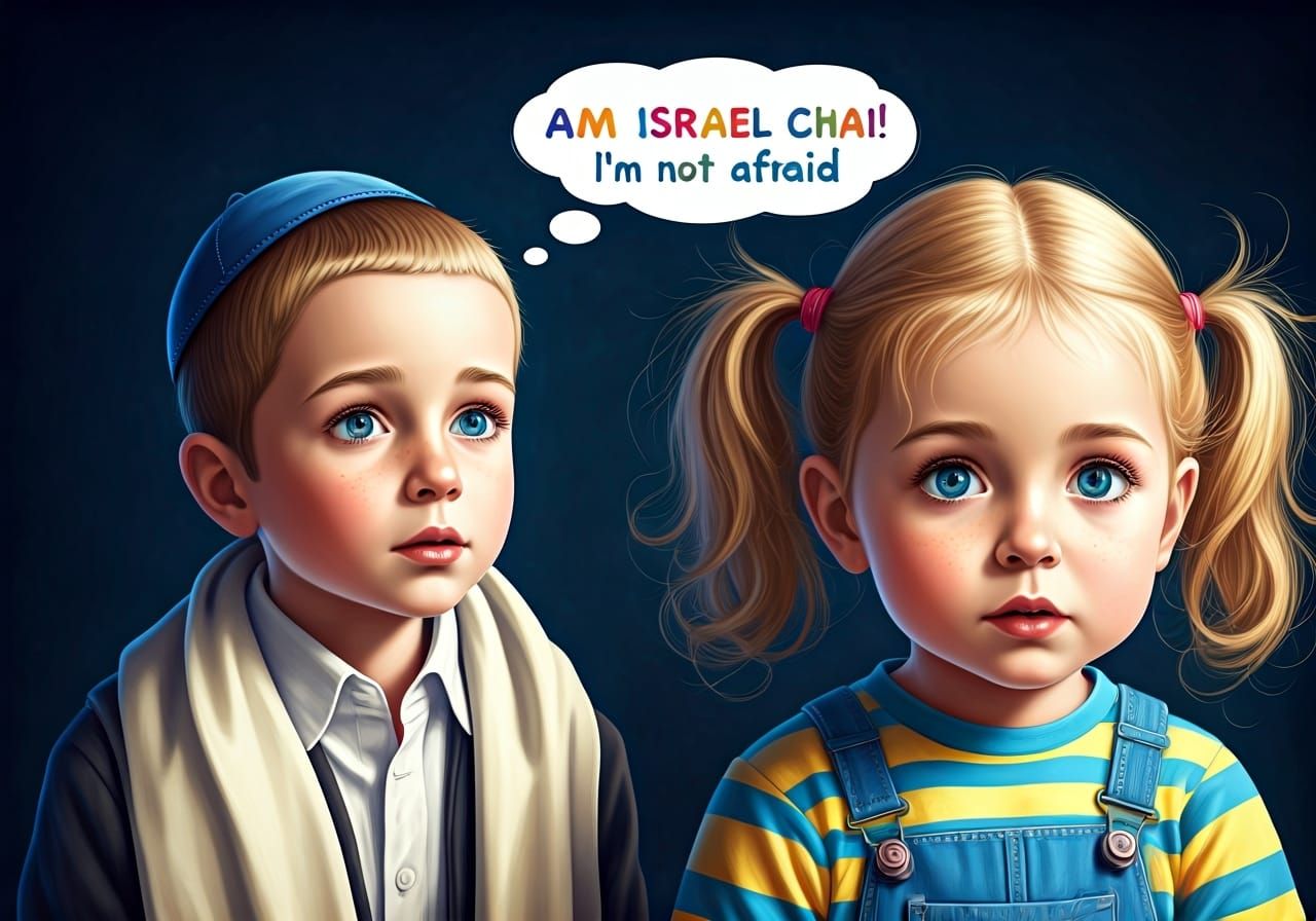 Children's Portrait in Candy Art Style