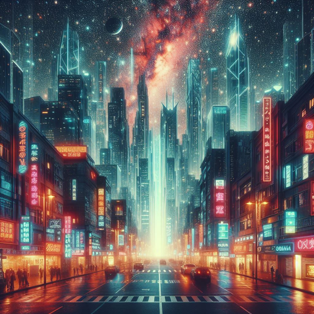 Capital of Planet Astropunk Series -  3