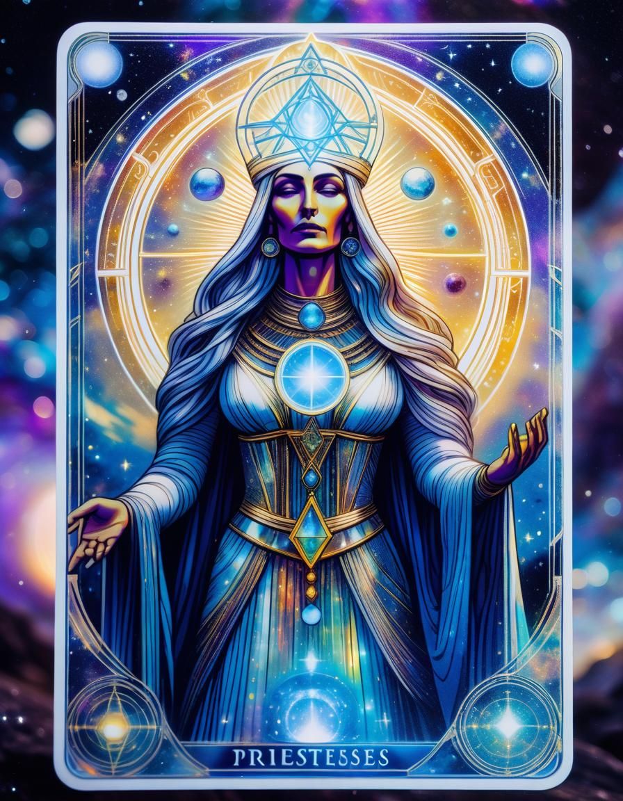 High Priestess Tarot Card  by @Simon Snow