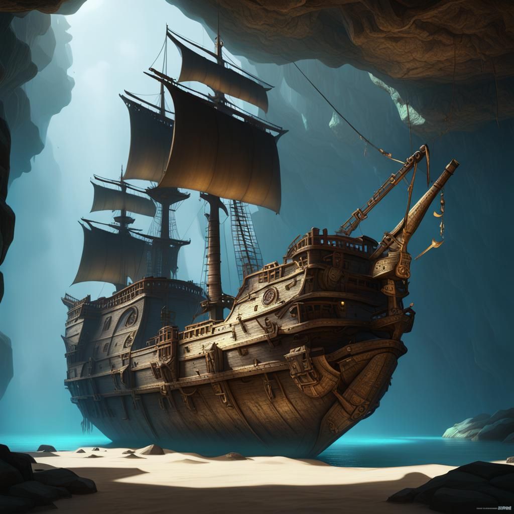 Treasure ship cave 