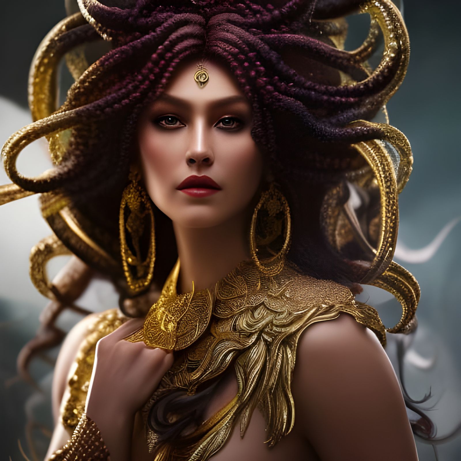 Medusa of Sarpedon - AI Generated Artwork - NightCafe Creator