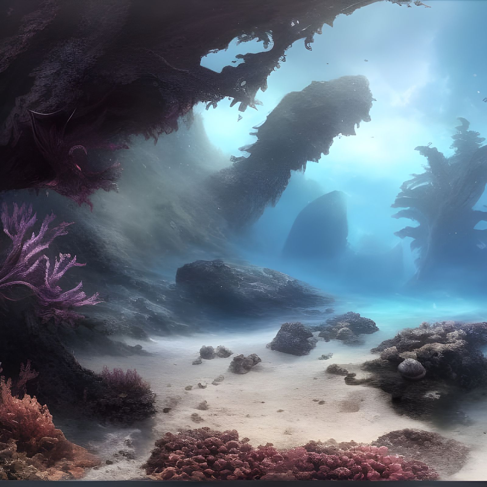 Ancient sea life - AI Generated Artwork - NightCafe Creator